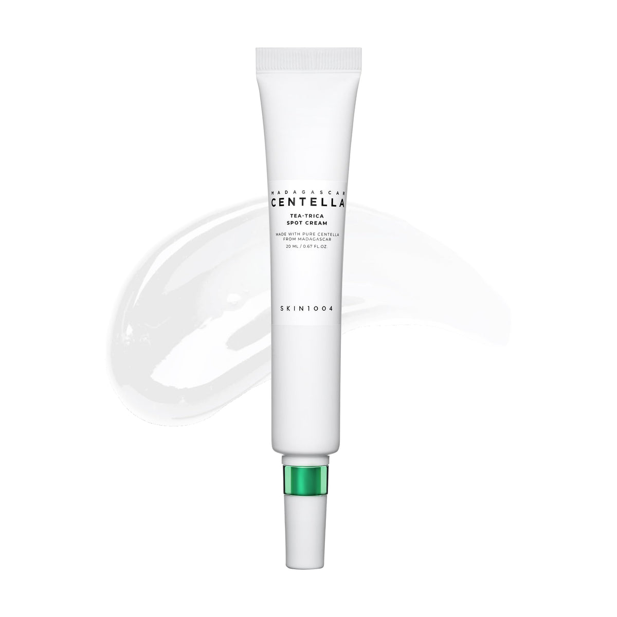 SKIN1004 front packaging showing calming spot cream and size