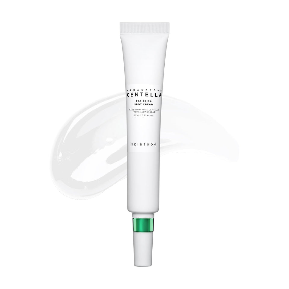 SKIN1004 front packaging showing calming spot cream and size