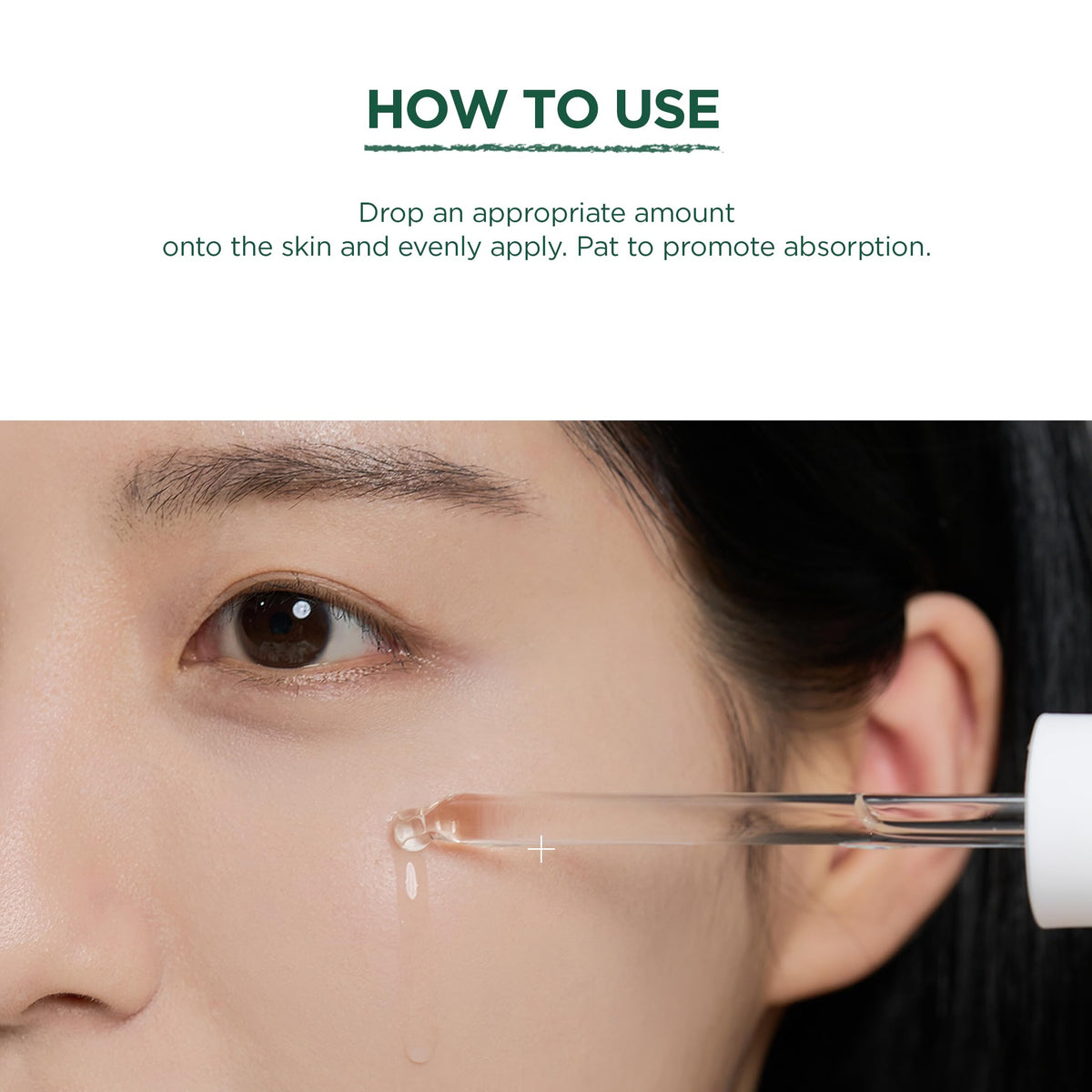 SKIN1004 ampoule held in hand to show bottle size and travel-friendly scale