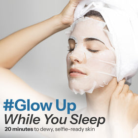 Skin 2.0 close-up of sheet mask texture highlighting serum retention