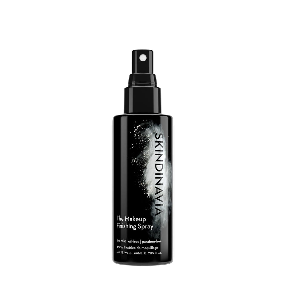 SKINDINAVIA front packaging showing compact 2.0 oz bottle and branding for portable hold