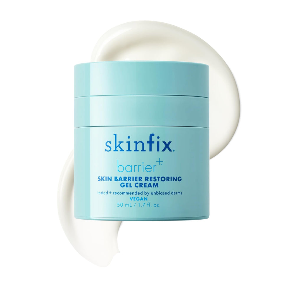 Skinfix gel cream front packaging shows clean design and size benefit