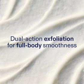 Skinfix scrub texture close-up showing exfoliant beads for smoother skin