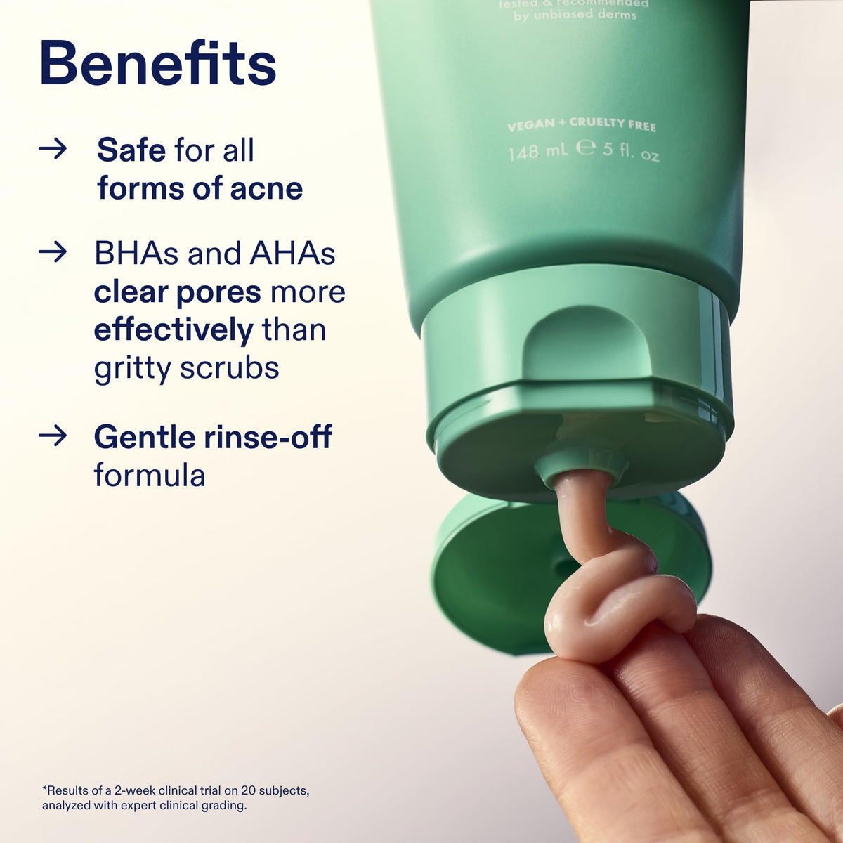 Skinfix ingredient panel showing azelaic and niacinamide benefits
