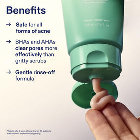 Skinfix ingredient panel showing azelaic and niacinamide benefits