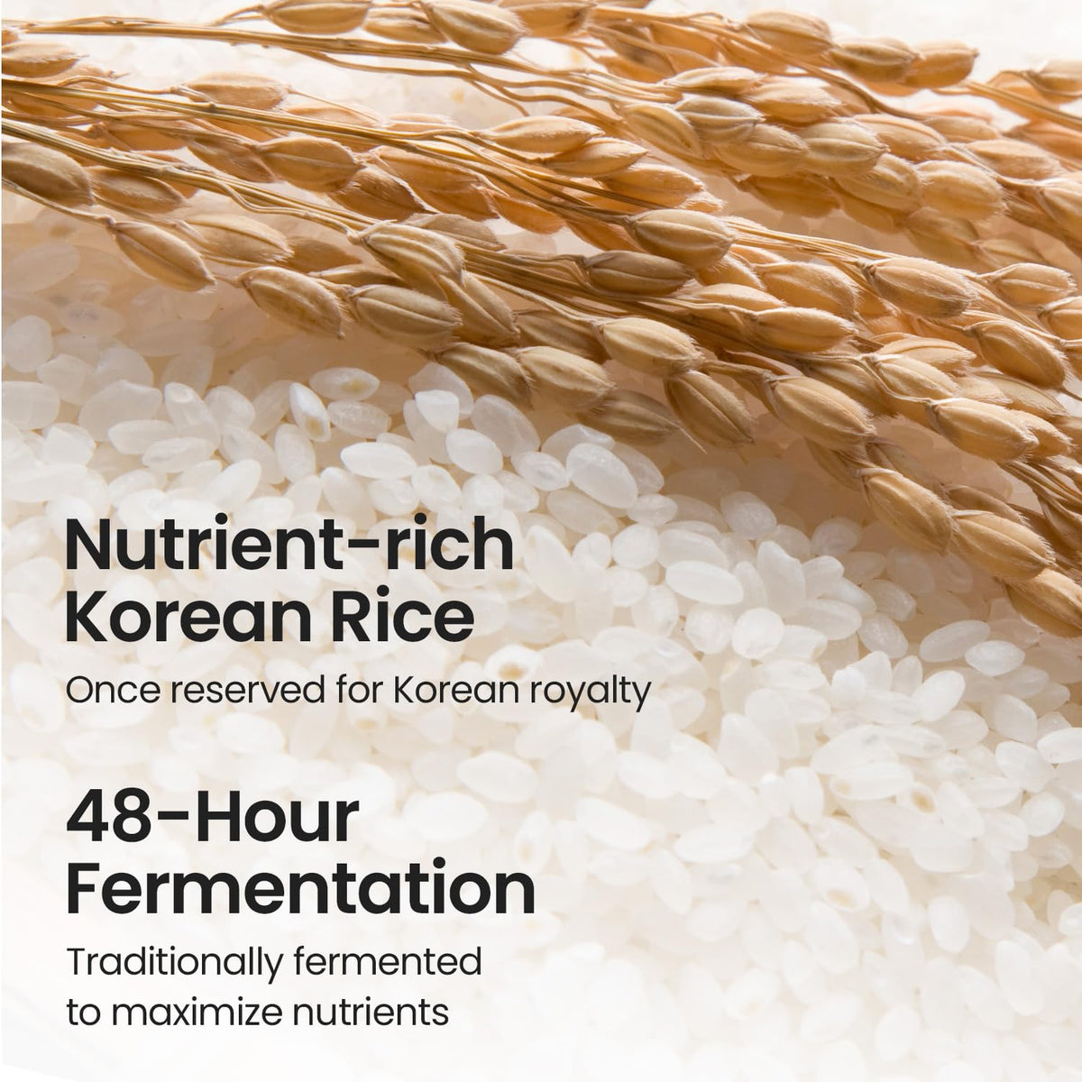 SKINFOOD 1957 Icheon rice and botanicals visual linking authenticity and nourishment