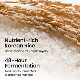 SKINFOOD 1957 Icheon rice and botanicals visual linking authenticity and nourishment