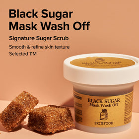 SKINFOOD 1957 open jar texture revealing sugar scrub and oils
