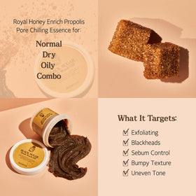 SKINFOOD 1957 close-up of black sugar granules for gentle exfoliation