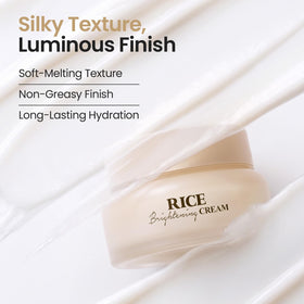 SKINFOOD 1957 cream applied on hand demonstrating quick absorption
