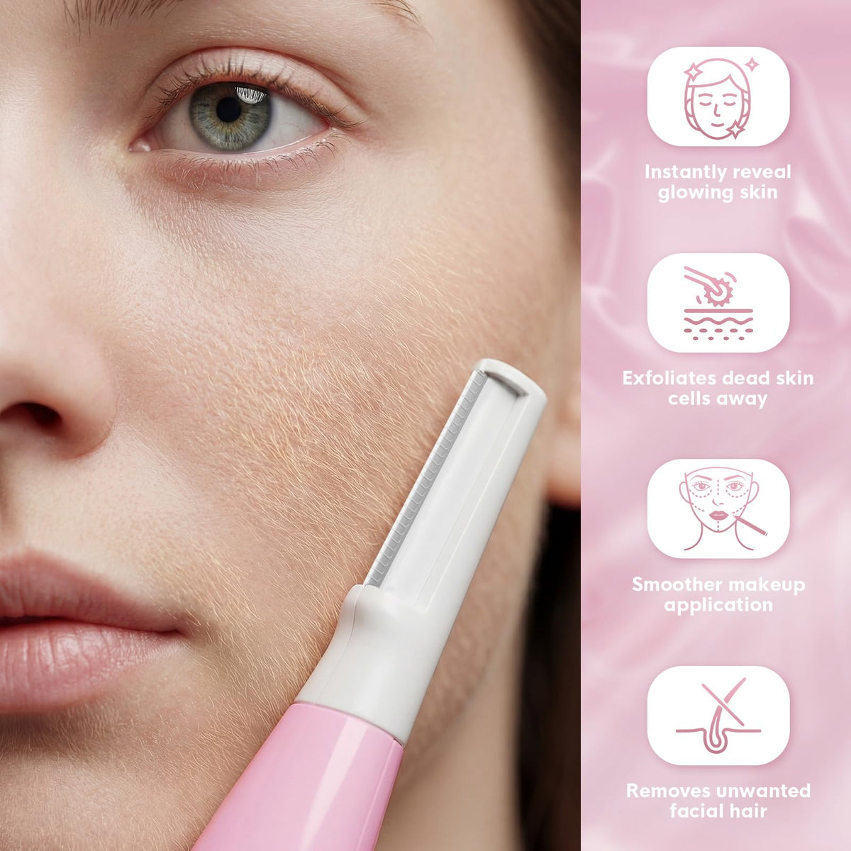 Skinharbor placed on bathroom counter for easy daily skincare routine benefit