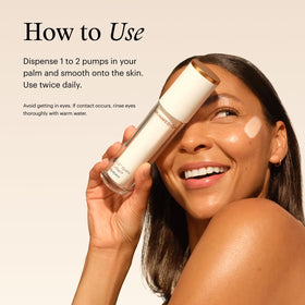 SkinMedica bottle staged on bathroom counter suggesting daily routine use