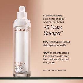 SkinMedica close-up gel texture illustrating multi-layer hydration delivery
