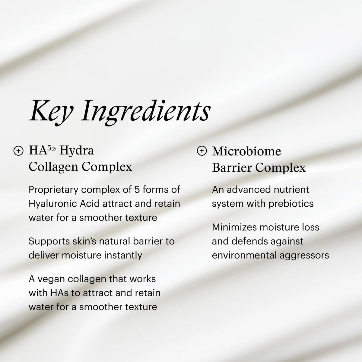 SkinMedica label close-up highlighting vegan collagen ingredient