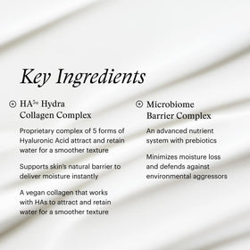 SkinMedica label close-up highlighting vegan collagen ingredient