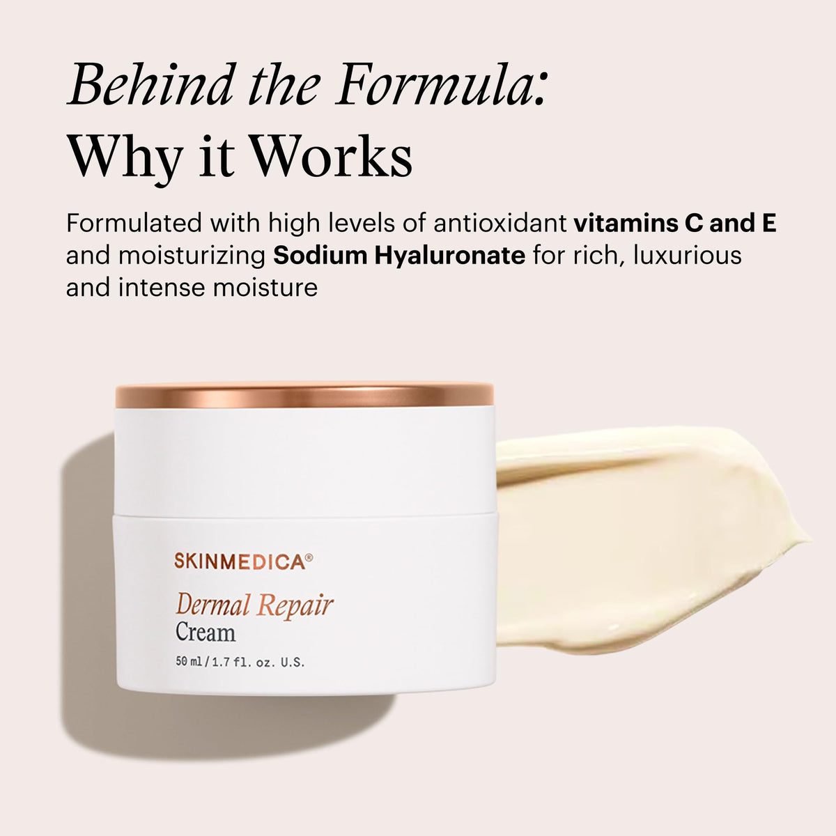 SkinMedica jar with cap and new packaging design for easy use