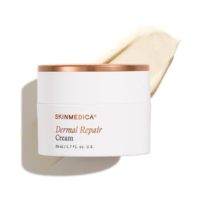 SkinMedica front jar view showing elegant packaging and hydrating benefits