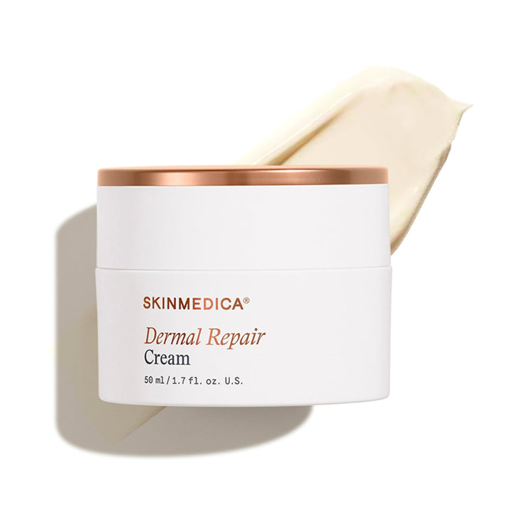SkinMedica front jar view showing elegant packaging and hydrating benefits