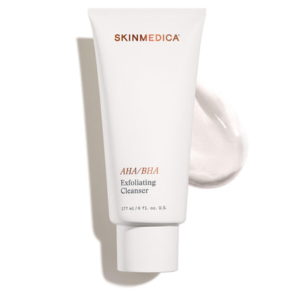 SkinMedica front packaging showing product and brand benefits