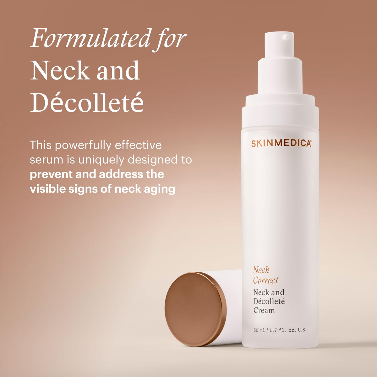 SkinMedica cream texture close-up showing smooth absorbent formula benefit