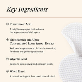 Person using SkinMedica pad on face showing exfoliation step benefit