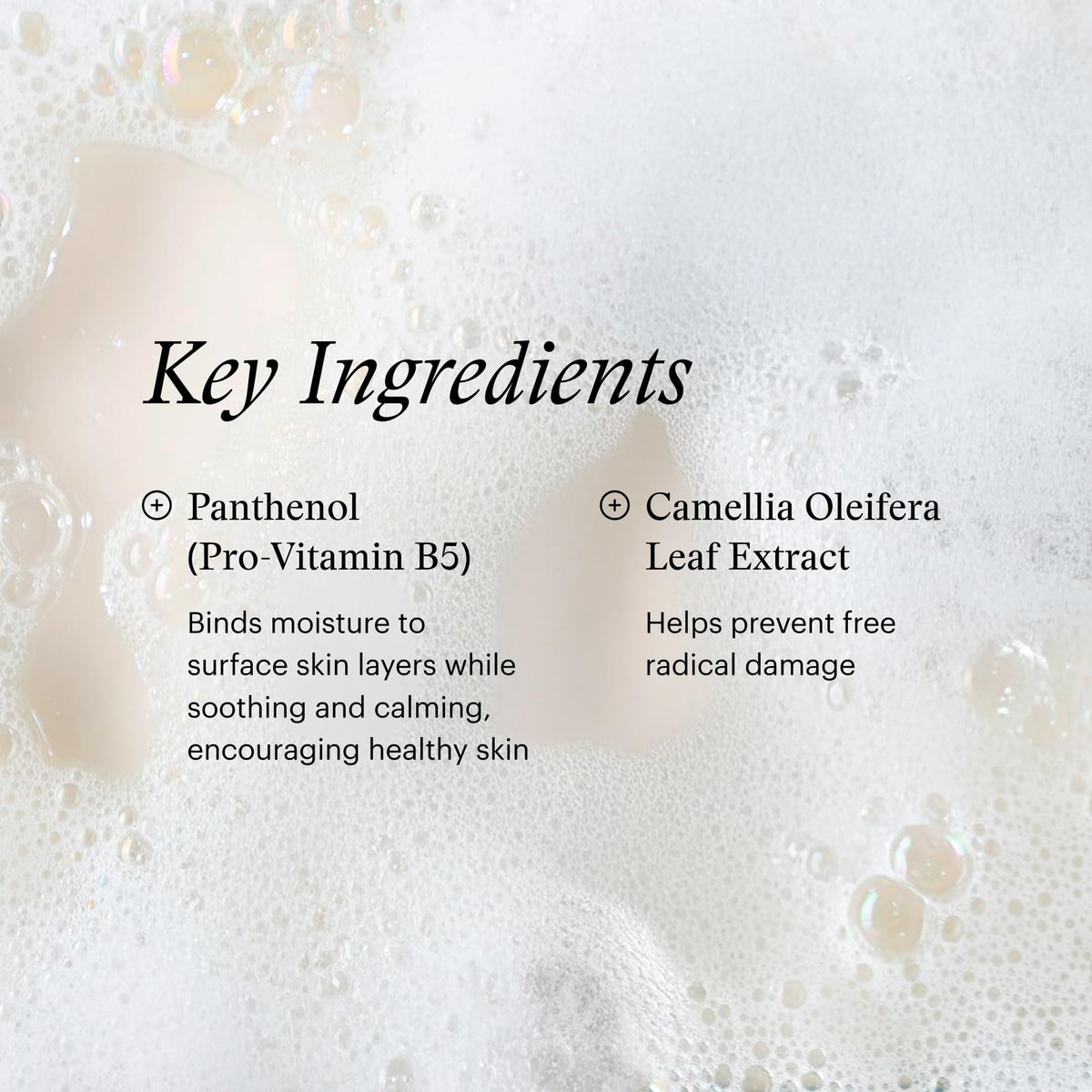 SkinMedica panthenol ingredient visual emphasizing hydration and soothing benefits for comfort