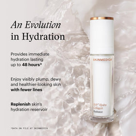 SkinMedica 1.7 fl oz bottle demonstrates true size and pump practicalness