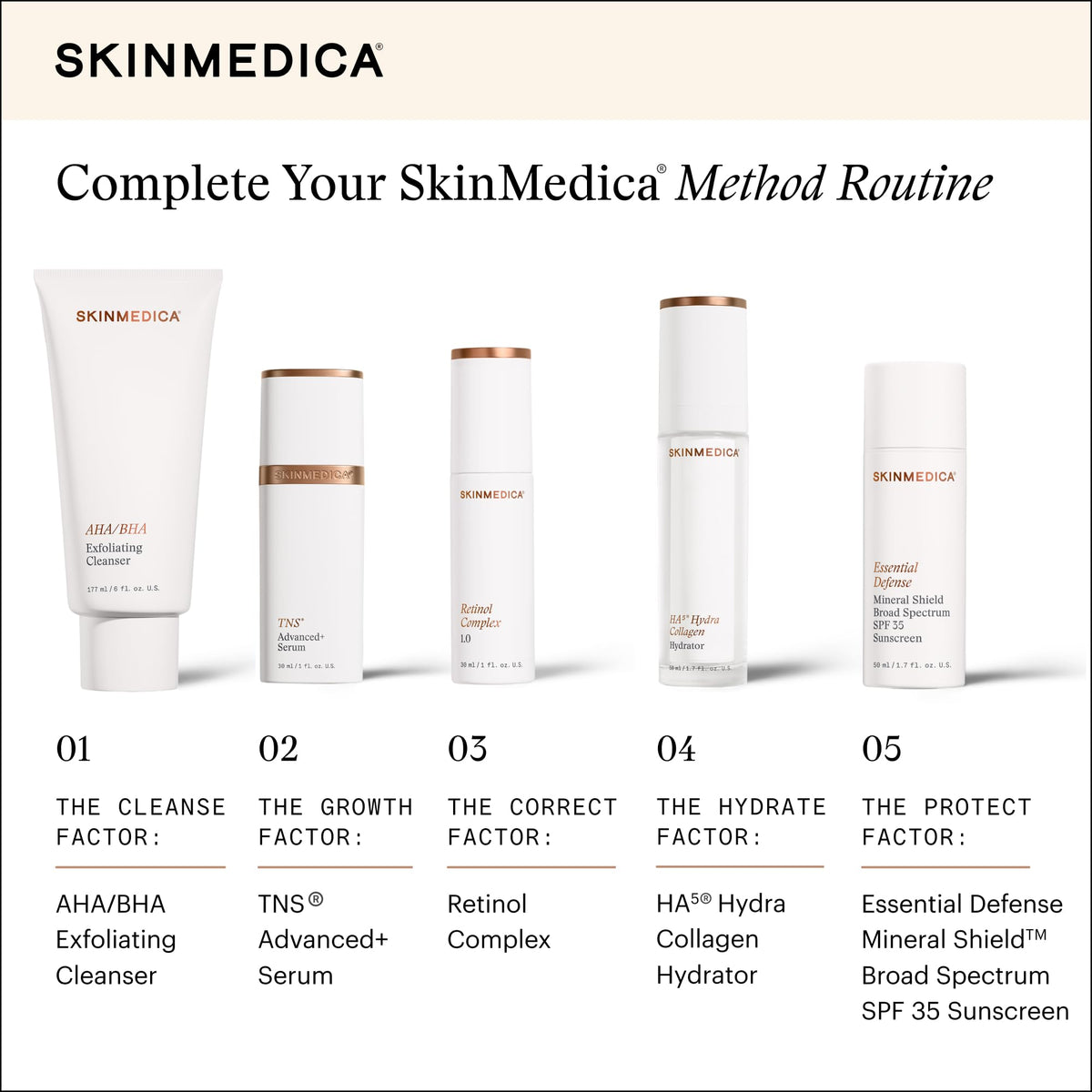 SkinMedica product in clinic setting suggesting professional-grade formulation confidence