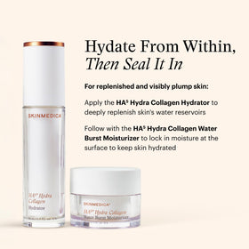 SkinMedica side profile of 1.7 fl oz jar indicating product size