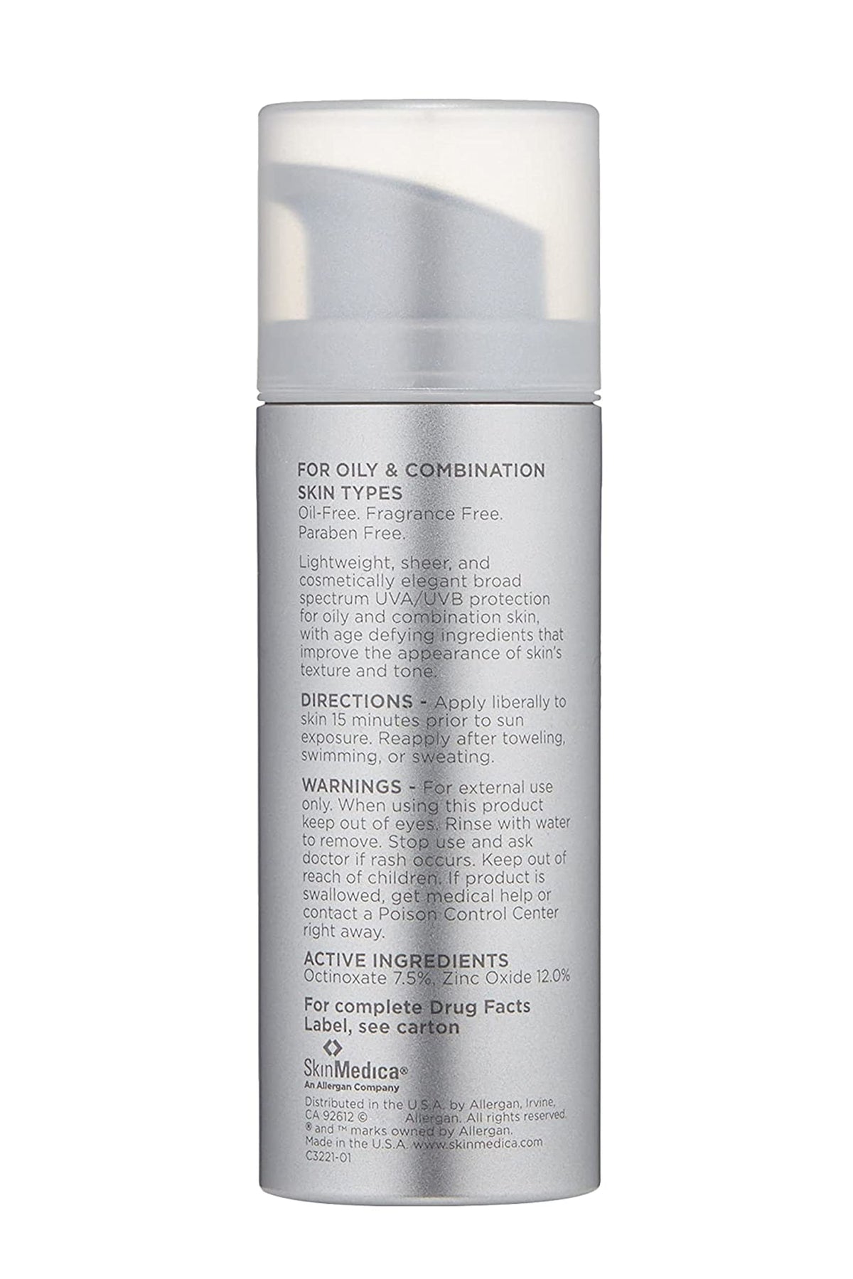 SkinMedica texture close-up of sheer matte sunscreen for lightweight feel