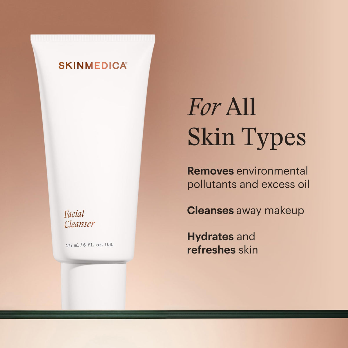SkinMedica closeup of foam texture illustrating gentle lather that removes makeup and impurities