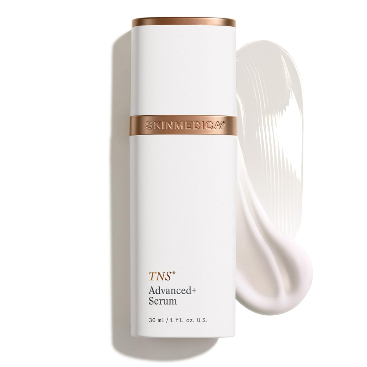SkinMedica bottle front packaging showing professional skincare benefits
