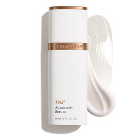 SkinMedica bottle front packaging showing professional skincare benefits