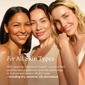 SkinMedica cream applied to hand demonstrating smooth application and moisture