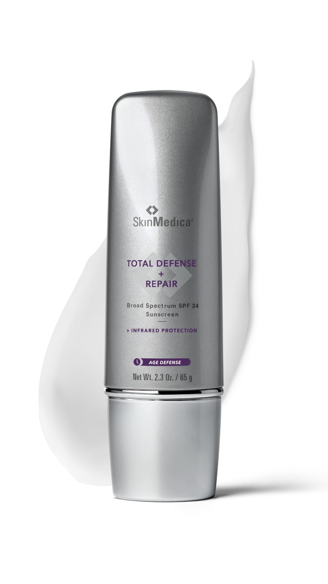 SkinMedica front packaging showing SPF 34 tint and benefits