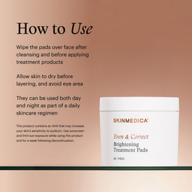 Size comparison of SkinMedica tub next to common item showing portability