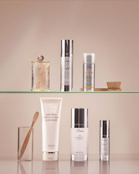 SkinMedica moisturizer being applied to hands to show quick absorption and hydration benefit