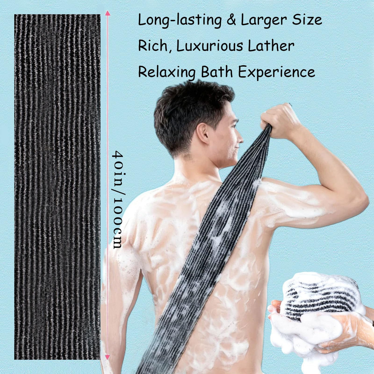 SkinMochi stitched edge and nylon weave detail for durable rip-resistant construction
