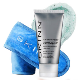 SKINN front packaging showing clean design and product benefits