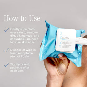 SKINN wipe removing waterproof mascara to quickly dissolve longwear makeup