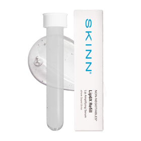 SKINN refill front packaging showing product and brand, conveys reliable replacement