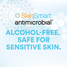 SkinSmart Antimicrobial used during commute showing on-the-go germ protection benefit