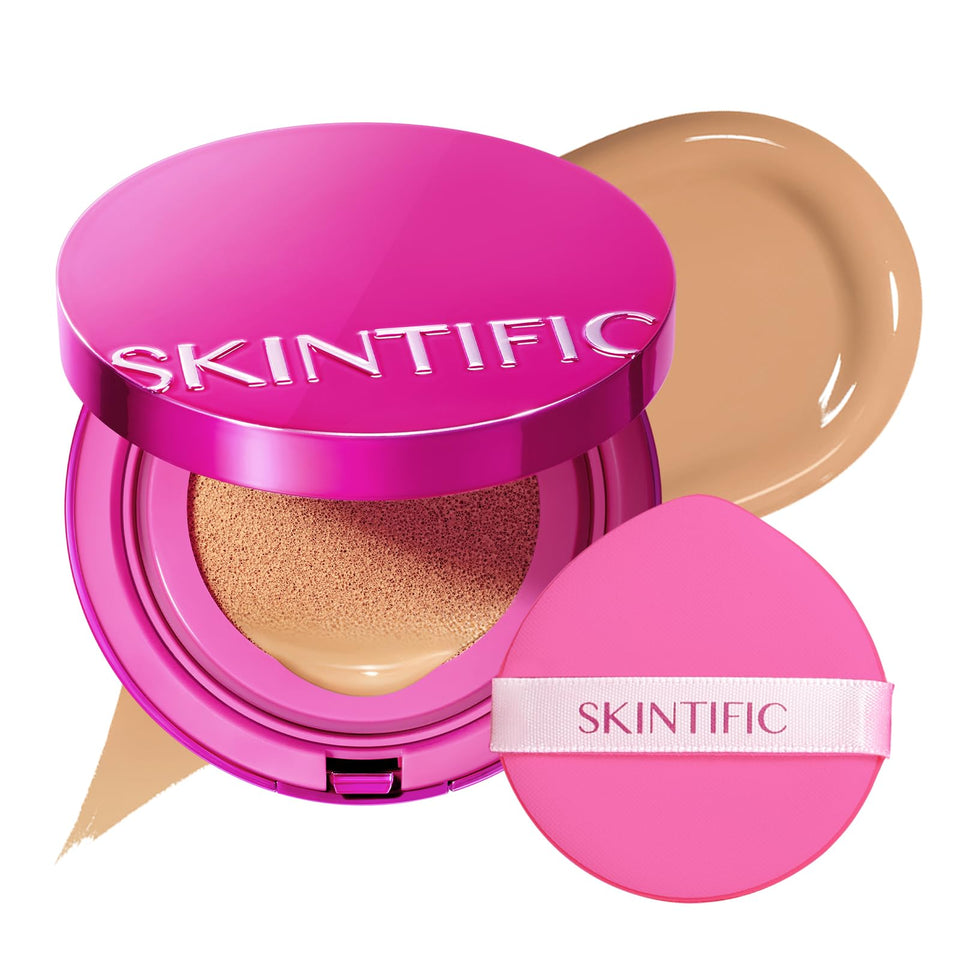 SKINTIFIC front compact showing sleek design and portable benefit