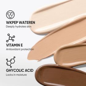 SKINTIFIC packaging label close-up showing ingredients and hydration-focused benefit