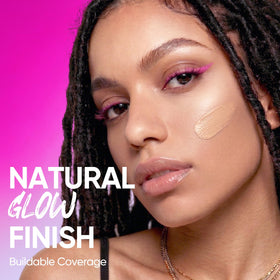 SKINTIFIC cushion texture close-up highlighting breathable blend
