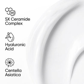 SKINTIFIC ingredient visual highlighting five ceramides for barrier repair