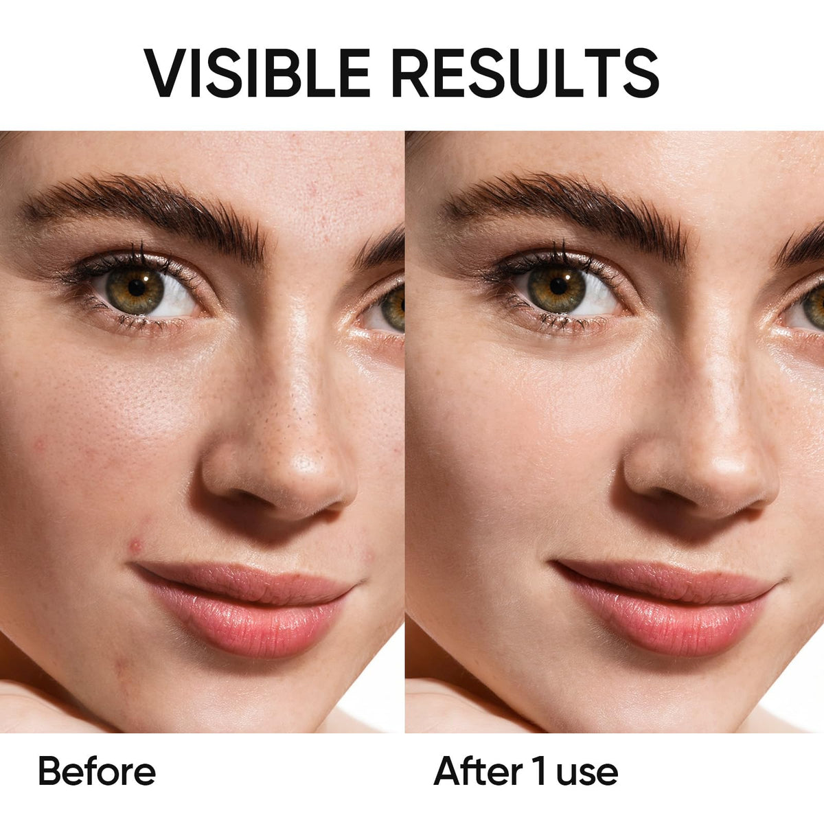 SKINTIFIC ingredient label detail showing actives for brightening benefits