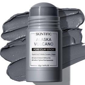 SKINTIFIC front packaging of mask stick showing compact, travel-friendly design and convenience