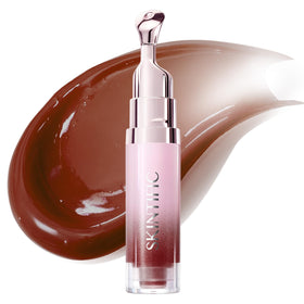 SKINTIFIC front packaging showing tinted hydrating lip serum benefits