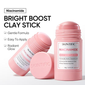 SKINTIFIC pink sea salt granules close-up highlighting natural mineral exfoliant